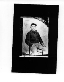 Negative, glass-plate
