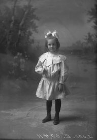 Negative, glass-plate