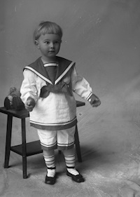Negative, glass-plate
