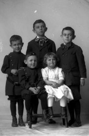 Negative, glass-plate
