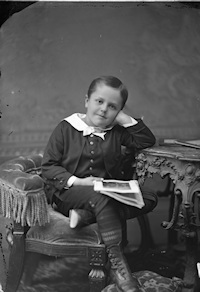 Negative, glass-plate