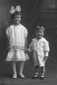 Negative, glass-plate