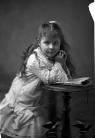 Negative, glass-plate