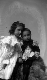 Negative, glass-plate