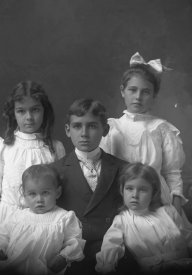 Negative, glass-plate