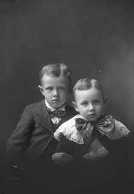 Negative, glass-plate