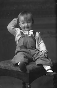 Negative, glass-plate