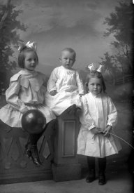 Negative, glass-plate