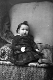 Negative, glass-plate