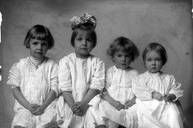Negative, glass-plate