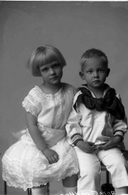 Negative, glass-plate