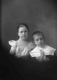 Negative, glass-plate