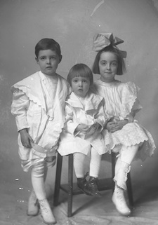 Negative, glass-plate