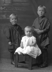 Negative, glass-plate