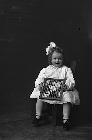 Negative, glass-plate