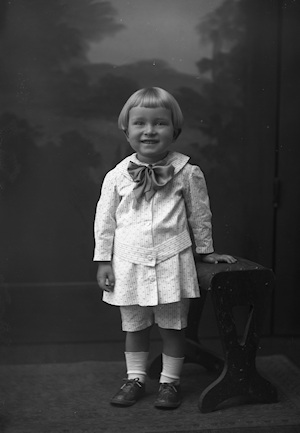 Negative, glass-plate