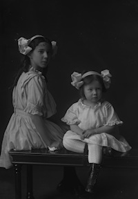 Negative, glass-plate