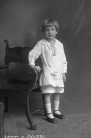 Negative, glass-plate