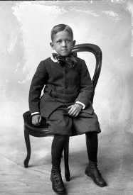 Negative, glass-plate