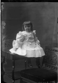 Negative, glass-plate