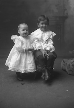 Negative, glass-plate