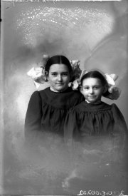 Negative, glass-plate