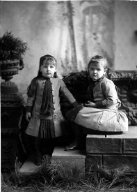 Negative, glass-plate