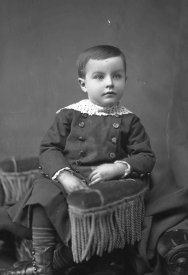 Negative, glass-plate