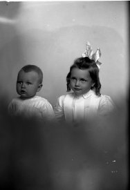 Negative, glass-plate