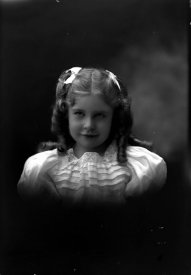 Negative, glass-plate