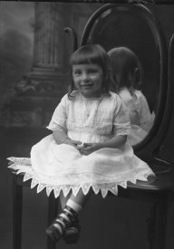 Negative, glass-plate